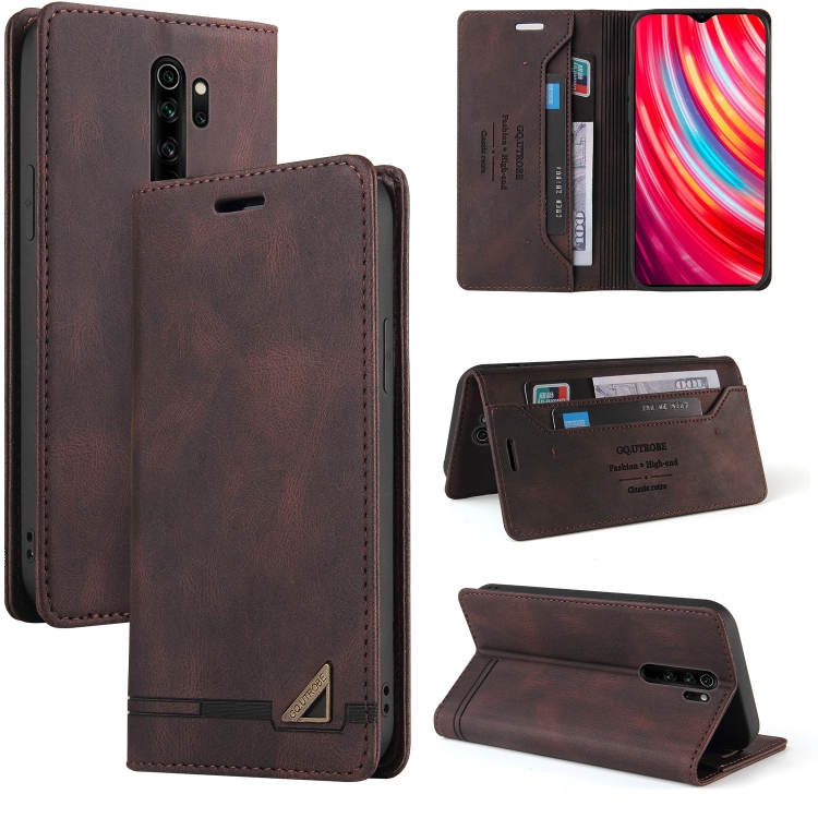 For Xiaomi Redmi Note 8 Pro Skin Feel Anti-theft Brush Horizontal Flip Leather Case with Holder & Card Slots & Wallet(Brown)
For Xiaomi Redmi Note 8 Pro Skin Feel Anti-theft Brush Horizontal Flip Leather Case with Holder & Card Slots & Wallet(Brown)