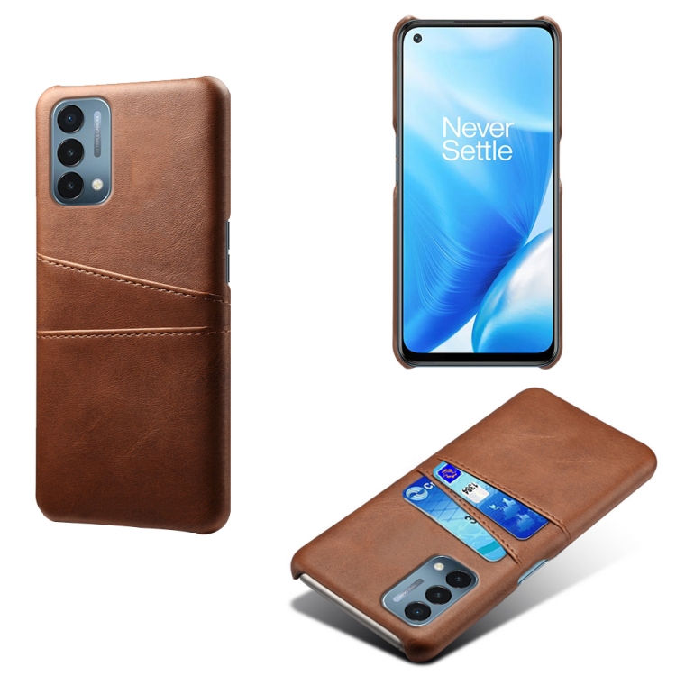For OnePlus Nord N200 5G Calf Texture PC + PU Leather Back Cover Shockproof Case with Dual Card Slots(Brown)
For OnePlus Nord N200 5G Calf Texture PC + PU Leather Back Cover Shockproof Case with Dual Card Slots(Brown)