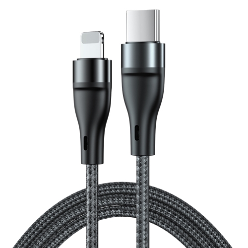 ADC-003 USB-C / Type-C to 8 Pin PD Fast Charging Weave Data Cable, Length:1m(Black)
ADC-003 USB-C / Type-C to 8 Pin PD Fast Charging Weave Data Cable, Length:1m(Black)