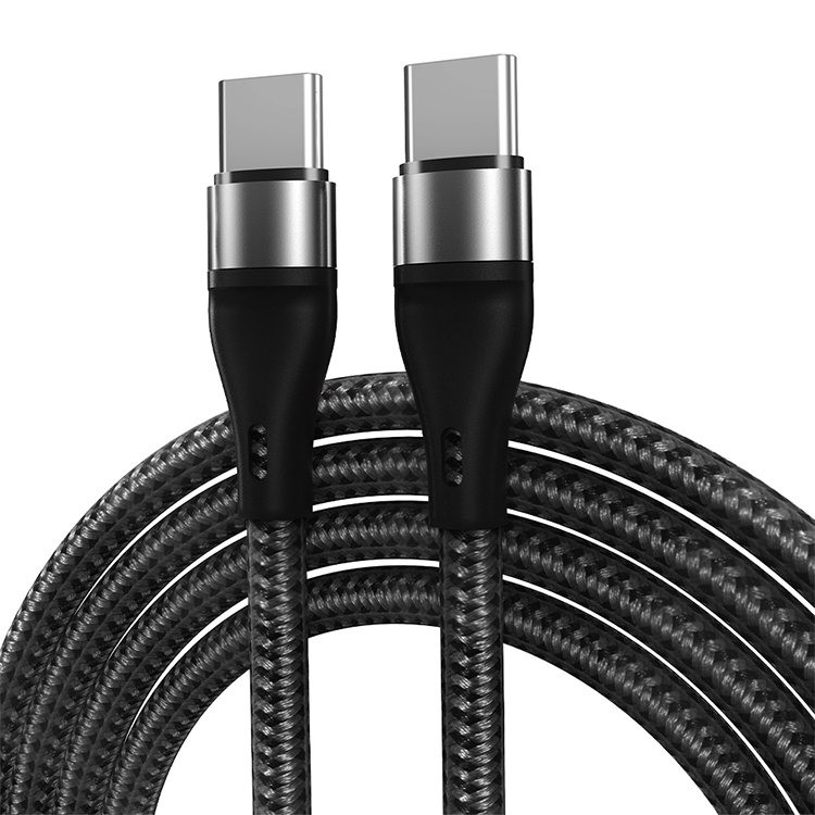 ADC-004 USB-C / Type-C to USB-C / Type-C PD Fast Charging Weave Data Cable, Length:1m(Black)
ADC-004 USB-C / Type-C to USB-C / Type-C PD Fast Charging Weave Data Cable, Length:1m(Black)