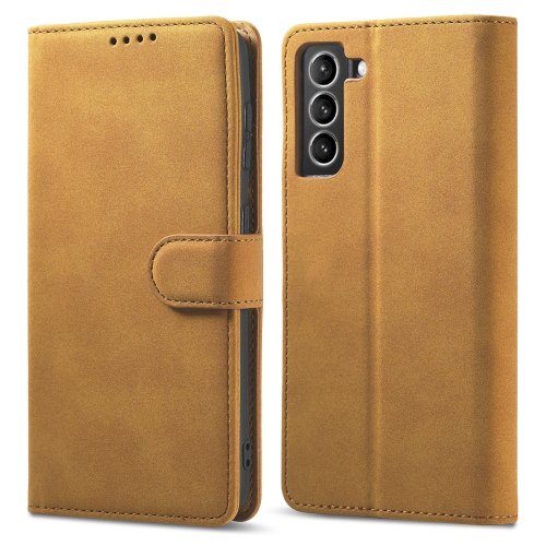 For Samsung Galaxy S21 Ultra 5G Frosted Anti-theft Brush Horizontal Flip Leather Case with Holder & Card Slots & Wallet(Yellow)
For Samsung Galaxy S21 Ultra 5G Frosted Anti-theft Brush Horizontal Flip Leather Case with Holder & Card Slots & Wallet(Yellow)