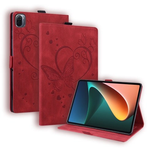 For Xiaomi Pad 5 / Pad 5 Pro Love Butterfly Pattern Horizontal Flip Leather Case with Holder & Sleep / Wake-up Function(Red)
For Xiaomi Pad 5 / Pad 5 Pro Love Butterfly Pattern Horizontal Flip Leather Case with Holder & Sleep / Wake-up Function(Red)