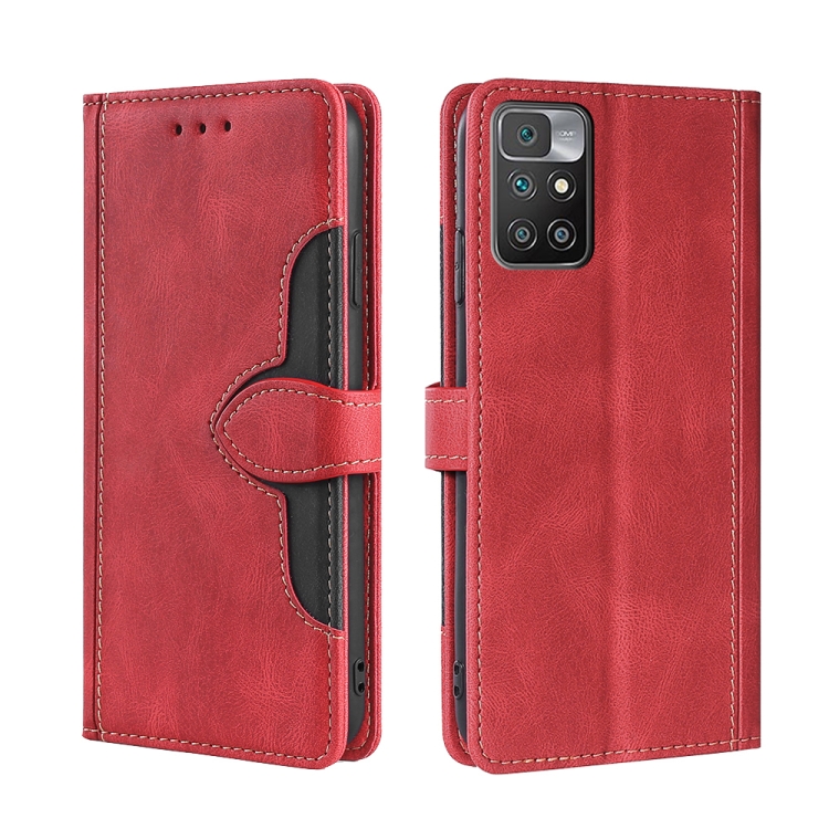 For Xiaomi Redmi 10 Skin Feel Straw Hat Magnetic Buckle Horizontal Flip PU Leather Case with Holder & Card Slots & Wallet(Red)
For Xiaomi Redmi 10 Skin Feel Straw Hat Magnetic Buckle Horizontal Flip PU Leather Case with Holder & Card Slots & Wallet(Red)
