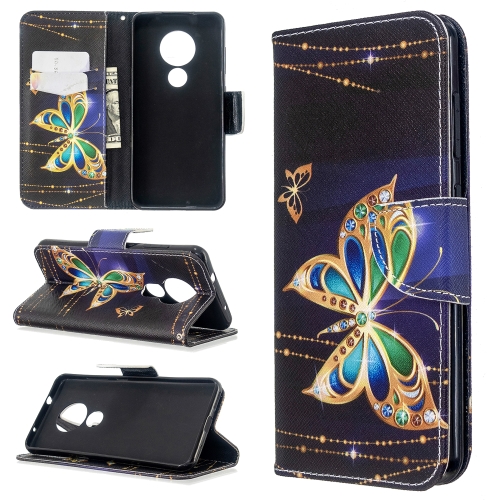 For Nokia 6.2 / 7.2 Colored Drawing Pattern Horizontal Flip Leather Case with Holder & Card Slots & Wallet(Big Butterfly)
For Nokia 6.2 / 7.2 Colored Drawing Pattern Horizontal Flip Leather Case with Holder & Card Slots & Wallet(Big Butterfly)