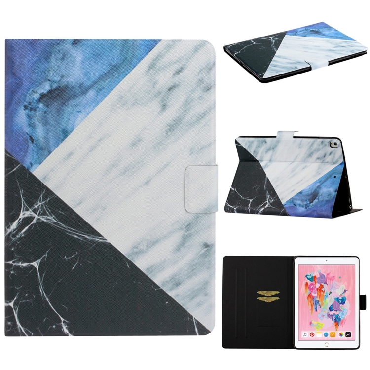 For iPad 10.2 / 10.5 TPU Horizontal Flip Leather Case with Holder & Card Slot & Sleep / Wake-up Function(Blue White Stitching)
For iPad 10.2 / 10.5 TPU Horizontal Flip Leather Case with Holder & Card Slot & Sleep / Wake-up Function(Blue White Stitching)
