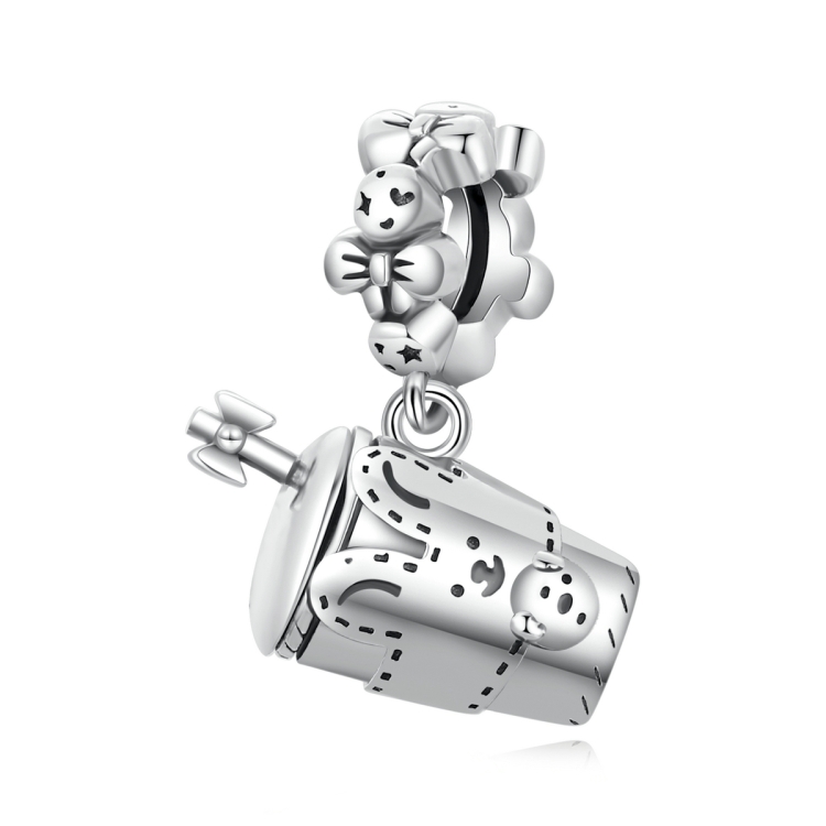 S925 Sterling Silver girl Drinking Glass Pendant DIY Bracelet Necklace Accessories
S925 Sterling Silver girl Drinking Glass Pendant DIY Bracelet Necklace Accessories