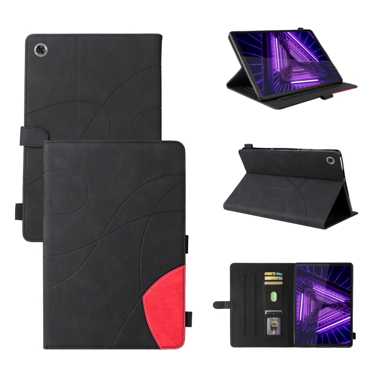 For Lenovo Tab M10 Plus TB-X606 10.3 inch Dual-color Splicing Horizontal Flip PU Leather Case with Holder & Card Slots & Sleep / Wake-up Function(Black)
For Lenovo Tab M10 Plus TB-X606 10.3 inch Dual-color Splicing Horizontal Flip PU Leather Case with Holder & Card Slots & Sleep / Wake-up Function(Black)