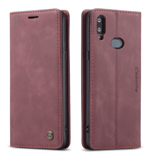 For Galaxy A10s CaseMe-013 Multifunctional Horizontal Flip Leather Case with Card Slot & Holder & Wallet(Wine Red)
For Galaxy A10s CaseMe-013 Multifunctional Horizontal Flip Leather Case with Card Slot & Holder & Wallet(Wine Red)