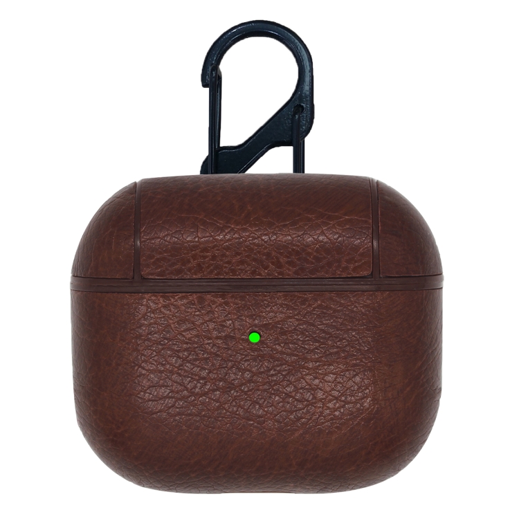 Classic Stick Leather Earphone Protective Case with Hook for AirPods 3(Dark Brown)
Classic Stick Leather Earphone Protective Case with Hook for AirPods 3(Dark Brown)