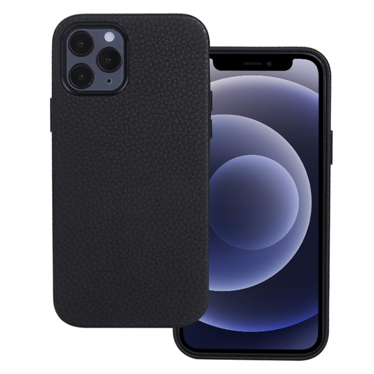 Litchi Texture Cowhide Leather Back Cover Full-wrapped Shockproof Case For iPhone 12 mini(Black)
Litchi Texture Cowhide Leather Back Cover Full-wrapped Shockproof Case For iPhone 12 mini(Black)