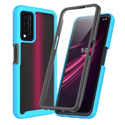 For T-Mobile REVVL V+ 5G Starry Sky Solid Color Series Shockproof PC + TPU Protective Case with PET Film (Sky Blue)
For T-Mobile REVVL V+ 5G Starry Sky Solid Color Series Shockproof PC + TPU Protective Case with PET Film (Sky Blue)