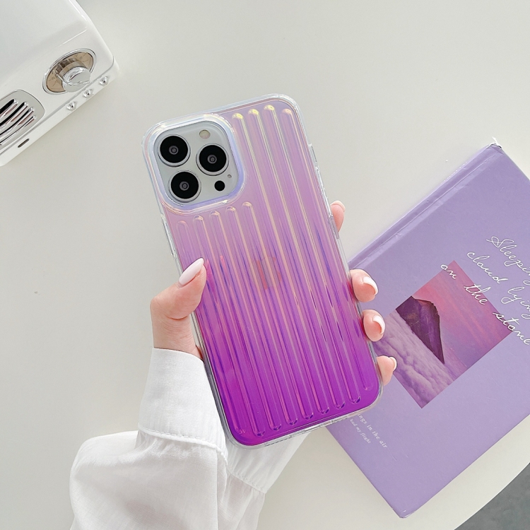Suitcase Stripe Dual-side Laminating TPU Protective Case For iPhone 13(Purple)
Suitcase Stripe Dual-side Laminating TPU Protective Case For iPhone 13(Purple)