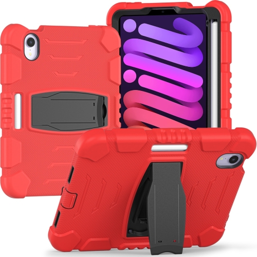 3-Layer Protection Screen Frame + PC + Silicone Shockproof Combination Case with Holder For iPad mini 6(Red+Black)
3-Layer Protection Screen Frame + PC + Silicone Shockproof Combination Case with Holder For iPad mini 6(Red+Black)