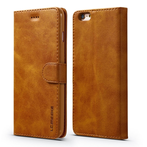 For iPhone 6 Plus / 6s Plus LC.IMEEKE Calf Texture Horizontal Flip Leather Case, with Holder & Card Slots & Wallet(Yellow)
For iPhone 6 Plus / 6s Plus LC.IMEEKE Calf Texture Horizontal Flip Leather Case, with Holder & Card Slots & Wallet(Yellow)