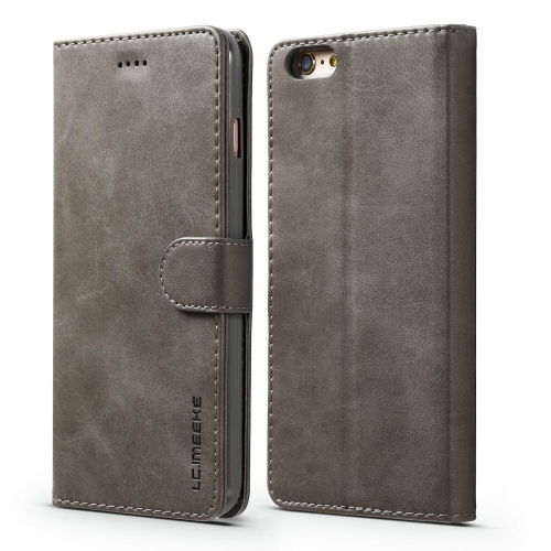 For iPhone 6 Plus / 6s Plus LC.IMEEKE Calf Texture Horizontal Flip Leather Case, with Holder & Card Slots & Wallet(Grey)
For iPhone 6 Plus / 6s Plus LC.IMEEKE Calf Texture Horizontal Flip Leather Case, with Holder & Card Slots & Wallet(Grey)