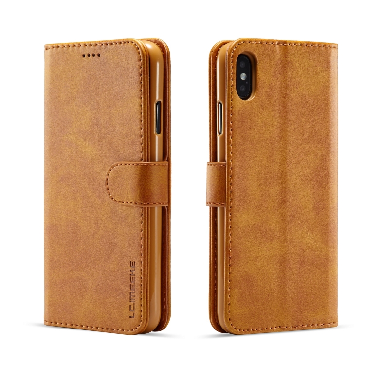 For iPhone XS Max LC.IMEEKE Calf Texture Horizontal Flip Leather Case, with Holder & Card Slots & Wallet(Yellow)
For iPhone XS Max LC.IMEEKE Calf Texture Horizontal Flip Leather Case, with Holder & Card Slots & Wallet(Yellow)