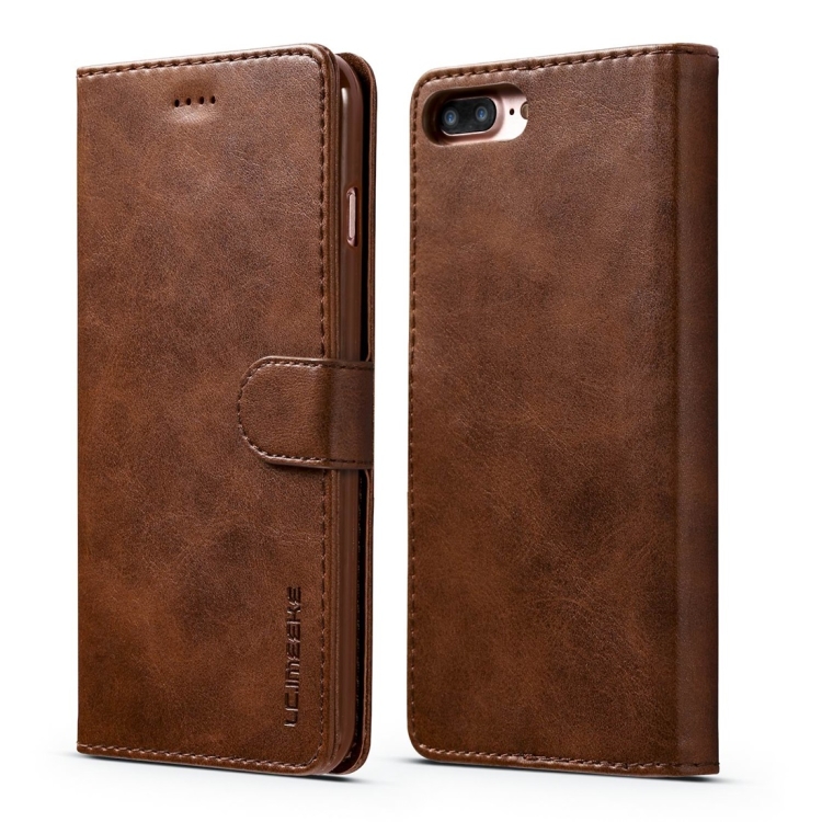 For iPhone 8 Plus / 7 Plus LC.IMEEKE Calf Texture Horizontal Flip Leather Case, with Holder & Card Slots & Wallet(Brown)
For iPhone 8 Plus / 7 Plus LC.IMEEKE Calf Texture Horizontal Flip Leather Case, with Holder & Card Slots & Wallet(Brown)
