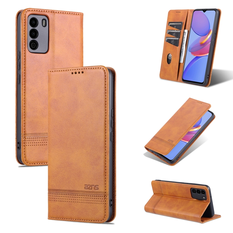 For U-MAGIC 30e AZNS Magnetic Calf Texture Horizontal Flip Leather Case with Card Slots & Holder & Wallet(Light Brown)
For U-MAGIC 30e AZNS Magnetic Calf Texture Horizontal Flip Leather Case with Card Slots & Holder & Wallet(Light Brown)
