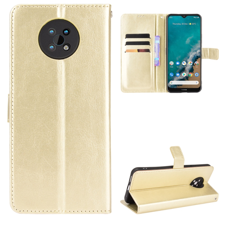 For Nokia C50 5G Crazy Horse Texture Horizontal Flip Leather Case with Holder & Card Slots & Lanyard(Gold)
For Nokia C50 5G Crazy Horse Texture Horizontal Flip Leather Case with Holder & Card Slots & Lanyard(Gold)