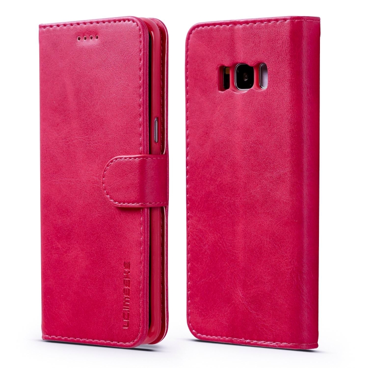 For Galaxy S8 LC.IMEEKE Calf Texture Horizontal Flip Leather Case, with Holder & Card Slots & Wallet(Rose Red)
For Galaxy S8 LC.IMEEKE Calf Texture Horizontal Flip Leather Case, with Holder & Card Slots & Wallet(Rose Red)