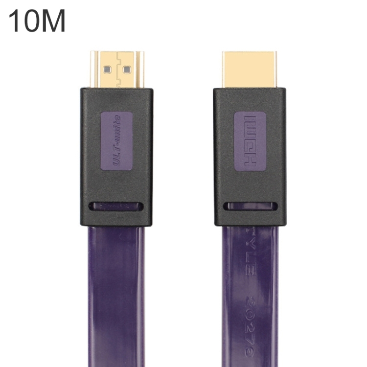 ULT-unite 4K Ultra HD Gold-plated HDMI to HDMI Flat Cable, Cable Length:10m(Transparent Purple)
ULT-unite 4K Ultra HD Gold-plated HDMI to HDMI Flat Cable, Cable Length:10m(Transparent Purple)