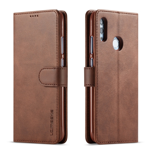 For Huawei P Smart (2019) / Honor 10 Lite LC.IMEEKE Calf Texture Horizontal Flip Leather Case, with Holder & Card Slots & Wallet(Brown)
For Huawei P Smart (2019) / Honor 10 Lite LC.IMEEKE Calf Texture Horizontal Flip Leather Case, with Holder & Card Slots & Wallet(Brown)