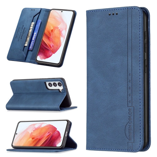 For Samsung Galaxy S21 5G Magnetic RFID Blocking Anti-Theft Leather Case with Holder & Card Slots & Wallet(Blue)
For Samsung Galaxy S21 5G Magnetic RFID Blocking Anti-Theft Leather Case with Holder & Card Slots & Wallet(Blue)