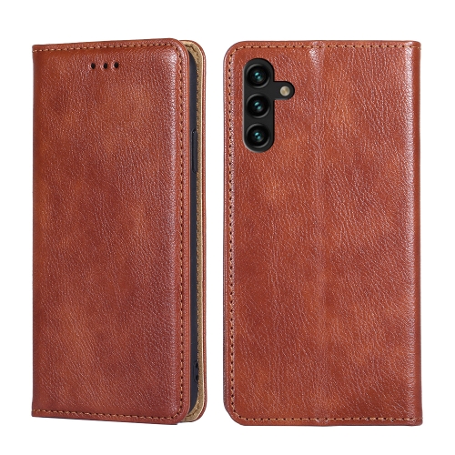 For Samsung Galaxy A13 5G Pure Color Magnetic Horizontal Flip Leather Case with Holder & Card Slot & Wallet(Brown)
For Samsung Galaxy A13 5G Pure Color Magnetic Horizontal Flip Leather Case with Holder & Card Slot & Wallet(Brown)