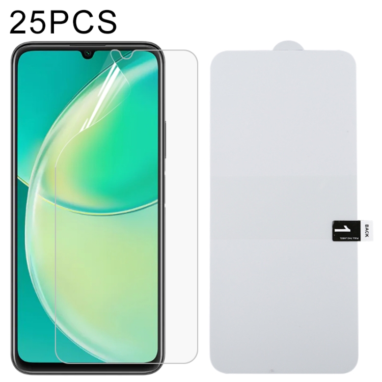 For Huawei nova Y60 25 PCS Full Screen Protector Explosion-proof Hydrogel Film
For Huawei nova Y60 25 PCS Full Screen Protector Explosion-proof Hydrogel Film