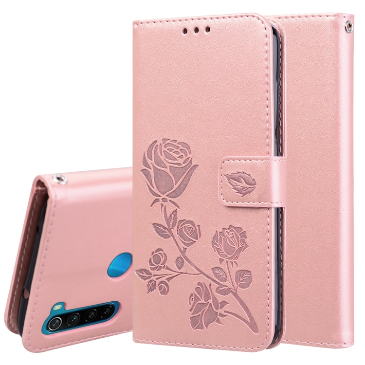 For Xiaomi Redmi Note 8 Rose Embossed Horizontal Flip PU Leather Case, with Holder & Card Slots & Wallet(Rose Gold)
For Xiaomi Redmi Note 8 Rose Embossed Horizontal Flip PU Leather Case, with Holder & Card Slots & Wallet(Rose Gold)