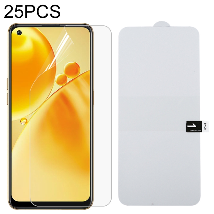For OPPO F19s 25 PCS Full Screen Protector Explosion-proof Hydrogel Film
For OPPO F19s 25 PCS Full Screen Protector Explosion-proof Hydrogel Film