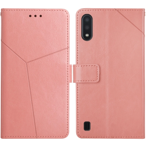 For Samsung Galaxy A01 Y Stitching Horizontal Flip Leather Case with Holder & Card Slots & Wallet & Photo Frame(Rose Gold)
For Samsung Galaxy A01 Y Stitching Horizontal Flip Leather Case with Holder & Card Slots & Wallet & Photo Frame(Rose Gold)