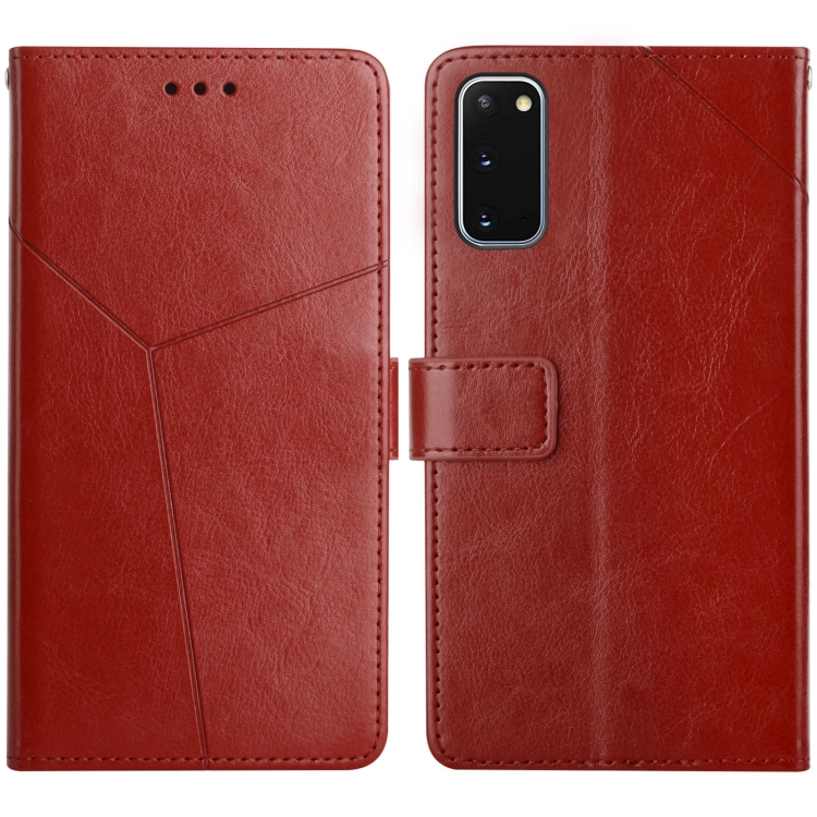 For Samsung Galaxy S20 Y Stitching Horizontal Flip Leather Case with Holder & Card Slots & Wallet & Photo Frame(Brown)
For Samsung Galaxy S20 Y Stitching Horizontal Flip Leather Case with Holder & Card Slots & Wallet & Photo Frame(Brown)