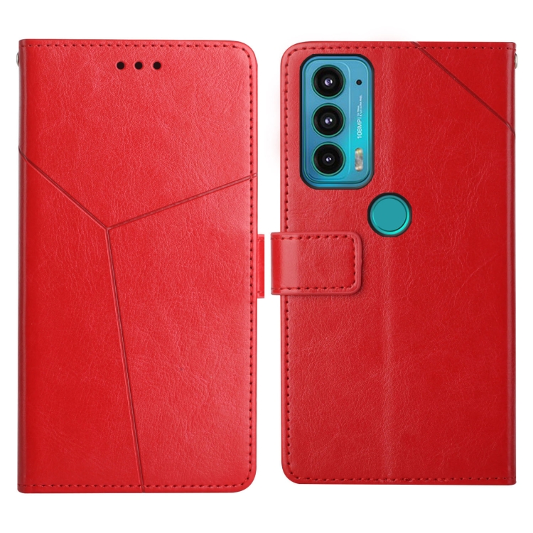 For Motorola Edge 20 Y Stitching Horizontal Flip Leather Phone Case with Holder & Card Slots & Wallet & Photo Frame(Red)
For Motorola Edge 20 Y Stitching Horizontal Flip Leather Phone Case with Holder & Card Slots & Wallet & Photo Frame(Red)