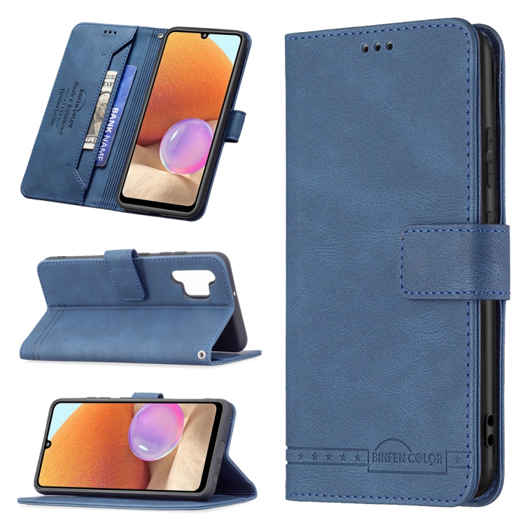 For Samsung Galaxy A32 4G Magnetic Clasp RFID Blocking Anti-Theft Leather Case with Holder & Card Slots & Wallet(Blue)
For Samsung Galaxy A32 4G Magnetic Clasp RFID Blocking Anti-Theft Leather Case with Holder & Card Slots & Wallet(Blue)