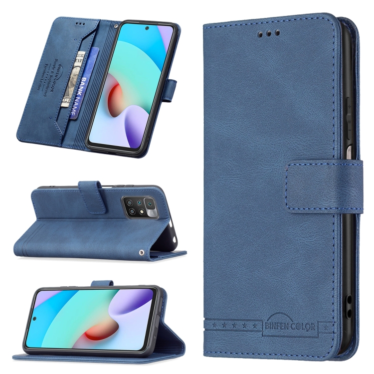 For Xiaomi Redmi 10 Magnetic Clasp RFID Blocking Anti-Theft Leather Case with Holder & Card Slots & Wallet(Blue)
For Xiaomi Redmi 10 Magnetic Clasp RFID Blocking Anti-Theft Leather Case with Holder & Card Slots & Wallet(Blue)