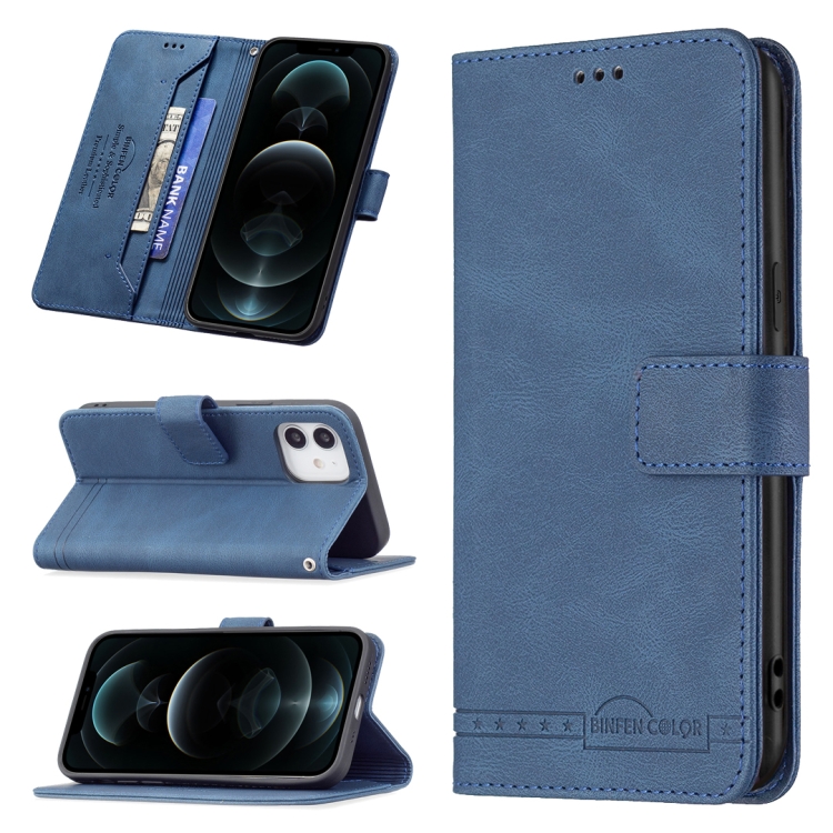Magnetic Clasp RFID Blocking Anti-Theft Leather Case with Holder & Card Slots & Wallet For iPhone 12 / 12 Pro(Blue)
Magnetic Clasp RFID Blocking Anti-Theft Leather Case with Holder & Card Slots & Wallet For iPhone 12 / 12 Pro(Blue)