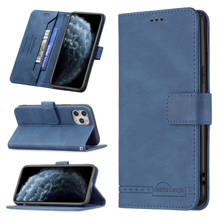 Magnetic Clasp RFID Blocking Anti-Theft Leather Case with Holder & Card Slots & Wallet For iPhone 11 Pro(Blue)
Magnetic Clasp RFID Blocking Anti-Theft Leather Case with Holder & Card Slots & Wallet For iPhone 11 Pro(Blue)