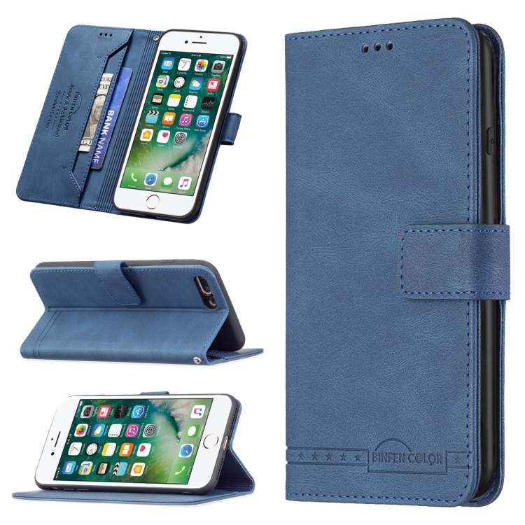 Magnetic Clasp RFID Blocking Anti-Theft Leather Case with Holder & Card Slots & Wallet For iPhone 7 Plus / 8 Plus(Blue)
Magnetic Clasp RFID Blocking Anti-Theft Leather Case with Holder & Card Slots & Wallet For iPhone 7 Plus / 8 Plus(Blue)