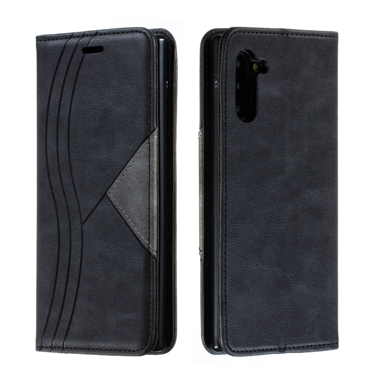 For Galaxy Note 10 Splicing Color Magnetic Hem Horizontal Flip Leather Case with Holder & Card Slots(Black)
For Galaxy Note 10 Splicing Color Magnetic Hem Horizontal Flip Leather Case with Holder & Card Slots(Black)