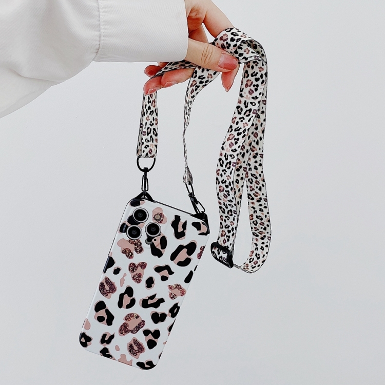 Cat Ear Leopard Print TPU Straight Edge Phone Case with Lanyard For iPhone 13 Pro Max(White)
Cat Ear Leopard Print TPU Straight Edge Phone Case with Lanyard For iPhone 13 Pro Max(White)