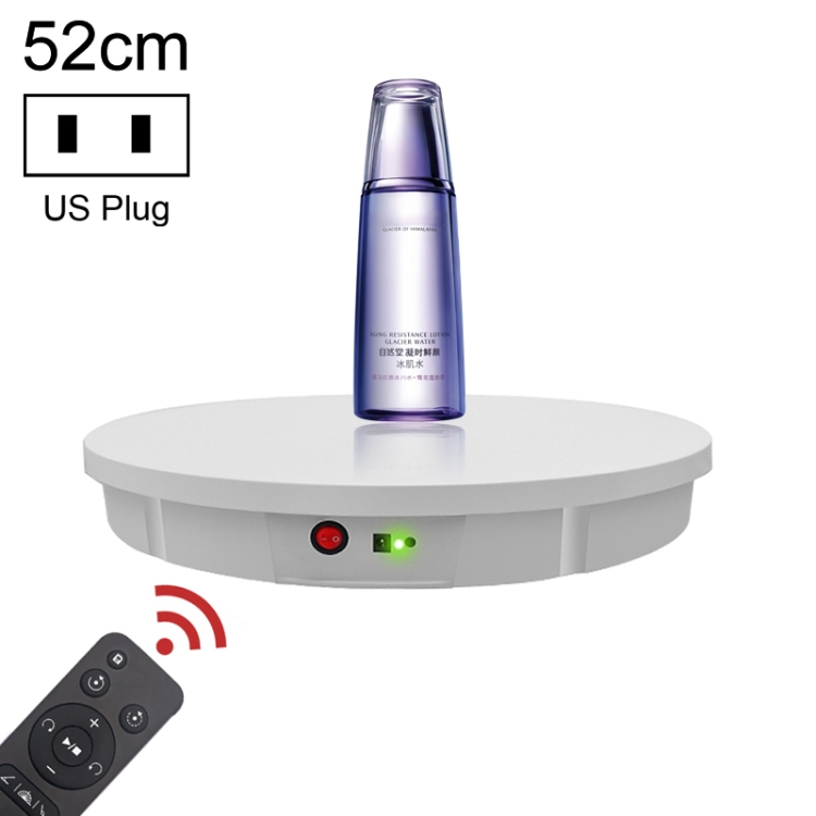 52cm Remote Control Electric Rotating Turntable Display Stand Video Shooting Props Turntable, Charging Power, Power Plug:US Plug(White)
52cm Remote Control Electric Rotating Turntable Display Stand Video Shooting Props Turntable, Charging Power, Power Plug:US Plug(White)