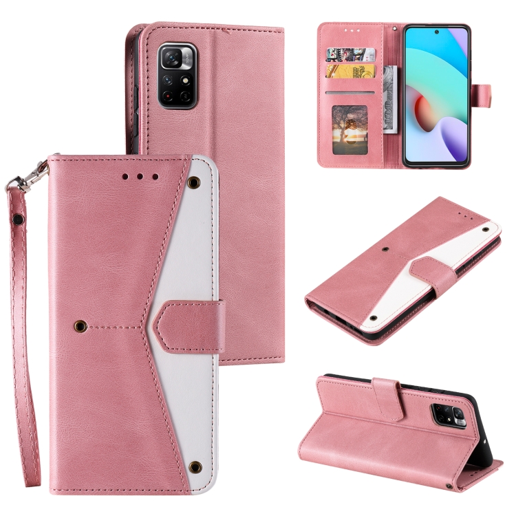 For Xiaomi Redmi Note 11 Pro Stitching Calf Texture Horizontal Flip Phone Leather Case with Holder & Card Slots & Wallet(Rose Gold)
For Xiaomi Redmi Note 11 Pro Stitching Calf Texture Horizontal Flip Phone Leather Case with Holder & Card Slots & Wallet(Rose Gold)
