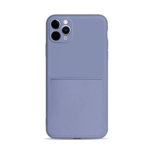 Liquid Silicone Skin Feel Shockproof Phone Case with Card Slot For iPhone 11 Pro Max(Lavender Grey)
Liquid Silicone Skin Feel Shockproof Phone Case with Card Slot For iPhone 11 Pro Max(Lavender Grey)