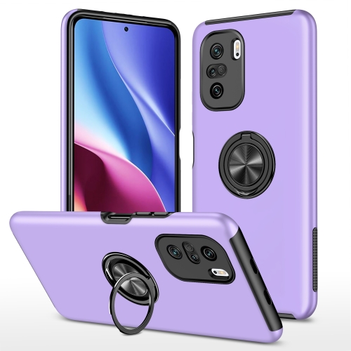 For Xiaomi Redmi K40 PC + TPU Shockproof Magnetic Phone Case with Invisible Ring Holder(Purple)
For Xiaomi Redmi K40 PC + TPU Shockproof Magnetic Phone Case with Invisible Ring Holder(Purple)