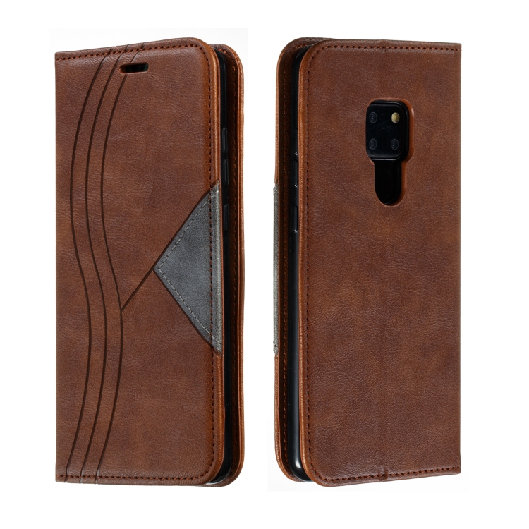 For Huawei Mate 20 Splicing Color Magnetic Hem Horizontal Flip Leather Case with Holder & Card Slots(Brown) 
For Huawei Mate 20 Splicing Color Magnetic Hem Horizontal Flip Leather Case with Holder & Card Slots(Brown)