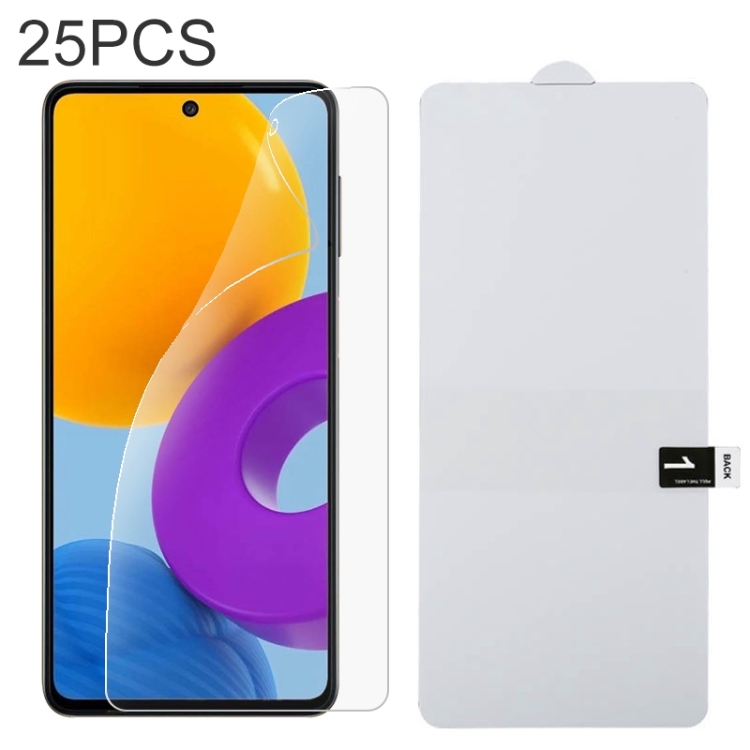 For Samsung Galaxy M52 5G 25 PCS Full Screen Protector Explosion-proof Hydrogel Film
For Samsung Galaxy M52 5G 25 PCS Full Screen Protector Explosion-proof Hydrogel Film
