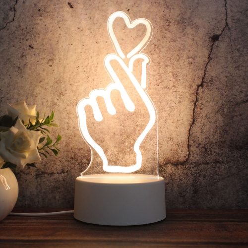 White Base Creative 3D Tricolor LED Decorative Night Light, Button USB Version, Shape:Heart(White-Warm-Warm White)
White Base Creative 3D Tricolor LED Decorative Night Light, Button USB Version, Shape:Heart(White-Warm-Warm White)