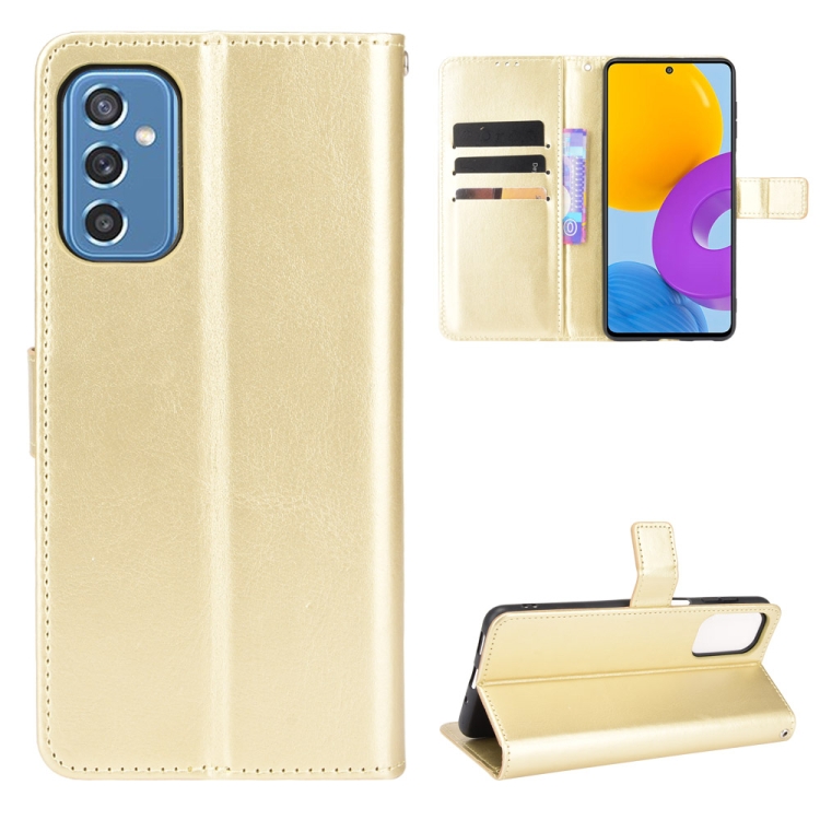 For Samsung Galaxy M52 5G Crazy Horse Texture Horizontal Flip Phone Leather Case with Holder & Card Slots & Lanyard(Gold)
For Samsung Galaxy M52 5G Crazy Horse Texture Horizontal Flip Phone Leather Case with Holder & Card Slots & Lanyard(Gold)