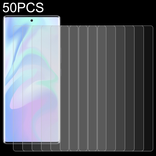 

For ZTE Axon 30 Ultra 5G 50 PCS 0.26mm 9H 2.5D Tempered Glass Film